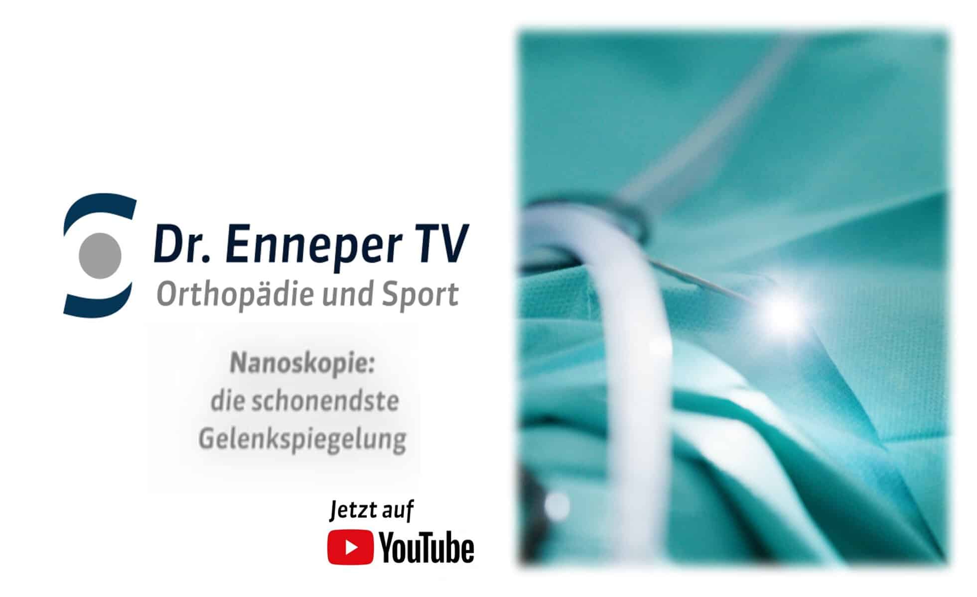 Video über eine nanoskopische Gelenkspiegelung