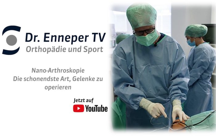 Folge 3 von Dr. Enneper TV - Nanoarthroskopie am Knie